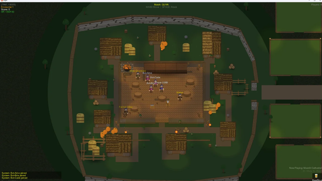 Inside the Mudbury tavern